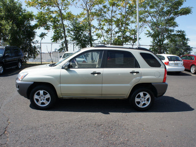 kia sportage 2007 champagne suv gasoline 4 cylinders front wheel drive automatic 19153