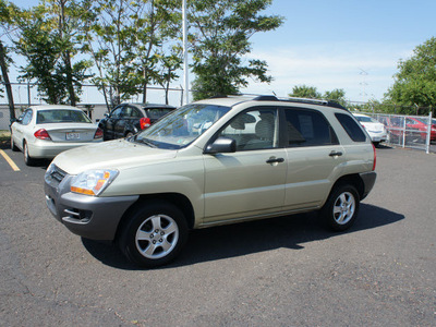 kia sportage 2007 champagne suv gasoline 4 cylinders front wheel drive automatic 19153