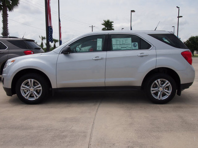 chevrolet equinox 2012 silver ls flex fuel 4 cylinders front wheel drive automatic 78155