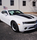 chevrolet camaro 2011 summit white black coupe ls gasoline 6 cylinders rear wheel drive automatic 78028