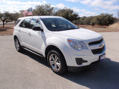 chevrolet equinox 2011 white ls gasoline 4 cylinders front wheel drive automatic 78028