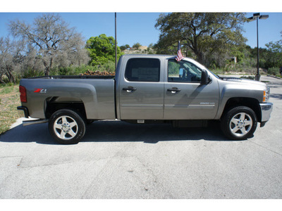 chevrolet silverado 2500hd 2012 gray lt z71 diesel 8 cylinders 4 wheel drive automatic 78028