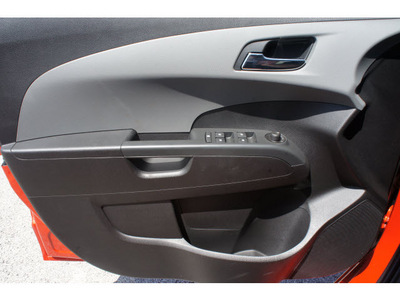 chevrolet sonic 2012 orange hatchback ltz gasoline 4 cylinders front wheel drive automatic 78028