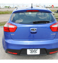 kia rio5 2013 electronic blue wagon ex gasoline 4 cylinders front wheel drive 6 speed automatic 77539