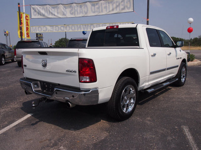 dodge ram pickup 1500 2009 white st gasoline 8 cylinders 4 wheel drive automatic 78016