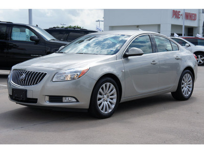buick regal 2011 gold sedan cxl gasoline 4 cylinders front wheel drive automatic 77094