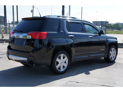 gmc terrain 2010 black suv slt 2 gasoline 6 cylinders front wheel drive automatic 77094