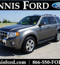 ford escape 2009 gray suv limited gasoline 6 cylinders front wheel drive automatic 75119