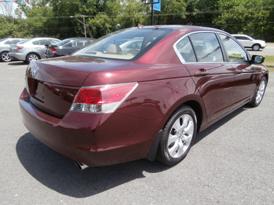 honda accord 2008 maroon sedan ex l gasoline 4 cylinders front wheel drive automatic 13502