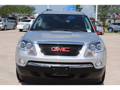gmc acadia 2010 silver suv slt 1 gasoline 6 cylinders all whee drive automatic 77065