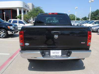 dodge ram 1500 2006 black pickup truck gasoline 8 cylinders rear wheel drive automatic 75093