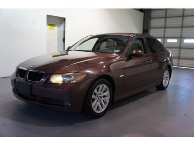 bmw 3 series 2006 maroon sedan 325i gasoline 6 cylinders rear wheel drive automatic 77471