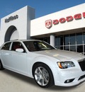 chrysler 300 2012 white sedan srt8 gasoline 8 cylinders rear wheel drive automatic 75067