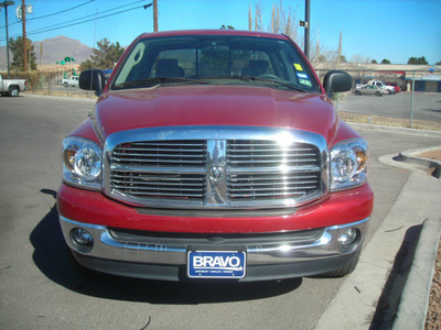 dodge ram 1500 2008 red pickup truck gasoline 8 cylinders rear wheel drive automatic 79925