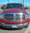 dodge ram 1500 2008 red pickup truck gasoline 8 cylinders rear wheel drive automatic 79925