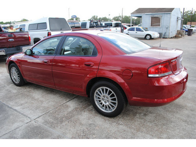 chrysler sebring 2006 red sedan touring gasoline 6 cylinders front wheel drive automatic with overdrive 77531