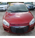 chrysler sebring 2006 red sedan touring gasoline 6 cylinders front wheel drive automatic with overdrive 77531