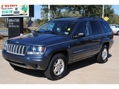 jeep grand cherokee 2004 blue suv special edition gasoline 6 cylinders rear wheel drive automatic with overdrive 77845