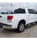 toyota tundra 2012 white limited gasoline 8 cylinders 2 wheel drive automatic 77469