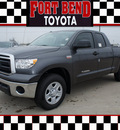 toyota tundra 2012 gray grade gasoline 8 cylinders 2 wheel drive automatic 77469