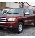 toyota tundra 2003 red sr5 gasoline 8 cylinders rear wheel drive automatic 77018