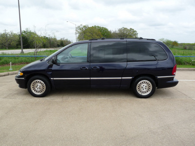 chrysler town and country 1997 blue van lxi gasoline v6 front wheel drive automatic 77845
