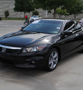 honda accord 2011 black coupe ex l v6 gasoline 6 cylinders front wheel drive automatic 75034