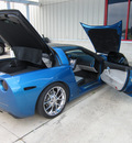 chevrolet corvette 2008 lt  blue coupe gasoline 8 cylinders rear wheel drive 6 speed manual 76567