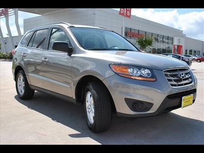 hyundai santa fe 2011 gray suv gls gasoline 4 cylinders front wheel drive automatic 77090