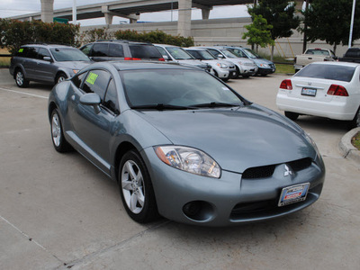 mitsubishi eclipse 2007 silver hatchback gs gasoline 4 cylinders front wheel drive automatic 75034