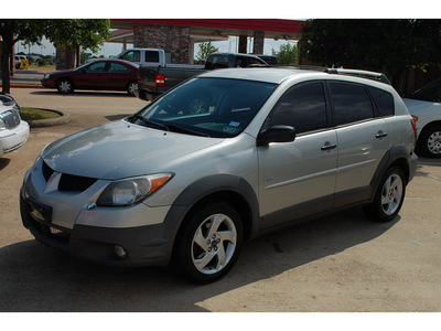 pontiac vibe 2003 silver hatchback gasoline 4 cylinders dohc all whee drive automatic with overdrive 77845