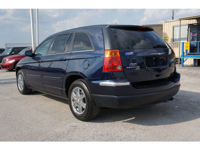 chrysler pacifica 2005 dk  blue suv touring gasoline 6 cylinders front wheel drive automatic 77037