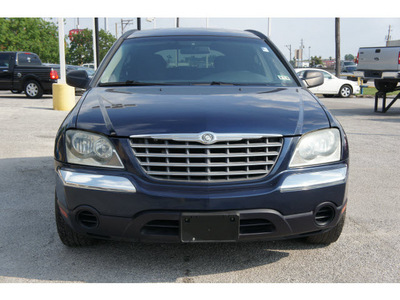 chrysler pacifica 2005 dk  blue suv touring gasoline 6 cylinders front wheel drive automatic 77037