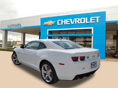 chevrolet camaro 2012 white coupe ss gasoline 8 cylinders rear wheel drive 6 speed automatic 75067