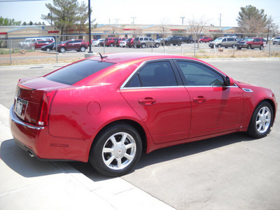 cadillac cts 2008 red sedan gasoline 6 cylinders rear wheel drive automatic 79925