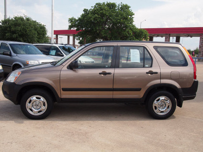 honda cr v 2004 brown suv lx gasoline 4 cylinders front wheel drive automatic with overdrive 77845