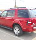 ford explorer 2007 red suv xlt gasoline 6 cylinders rear wheel drive automatic 79925