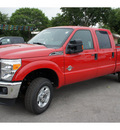 ford f 250 super duty 2012 red xlt biodiesel 8 cylinders 4 wheel drive automatic 78644