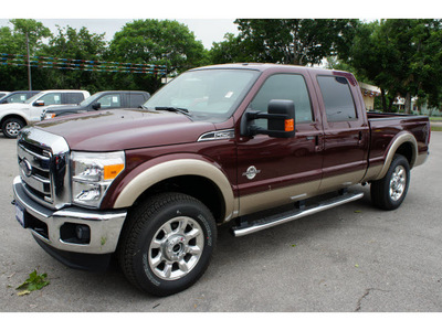 ford f 250 super duty 2012 red lariat biodiesel 8 cylinders 4 wheel drive automatic 78644