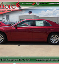 chrysler 300 2012 deep cherry red sedan gasoline 6 cylinders rear wheel drive automatic 77521