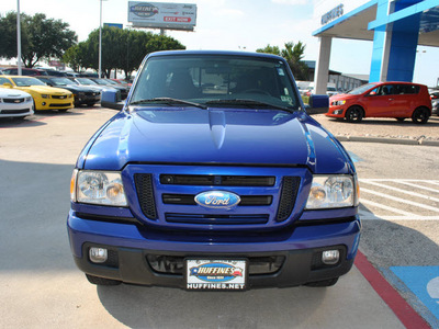 ford ranger 2006 blue sport 6 cylinders rear wheel drive automatic 75067