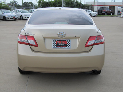 toyota camry 2010 tan sedan le gasoline 4 cylinders front wheel drive automatic with overdrive 77469