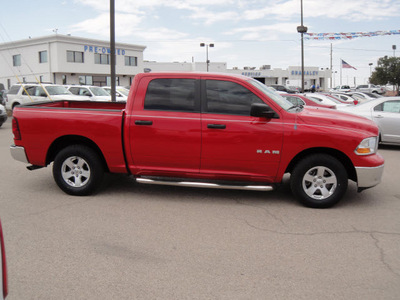 dodge ram 1500 2009 red gasoline 8 cylinders 2 wheel drive automatic 79936