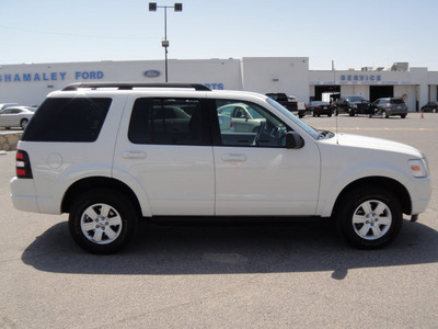 ford explorer 2010 white suv xlt gasoline 6 cylinders 4 wheel drive automatic 79936