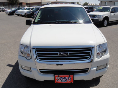 ford explorer 2010 white suv xlt gasoline 6 cylinders 4 wheel drive automatic 79936