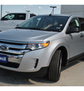 ford edge 2012 silver se gasoline 4 cylinders front wheel drive automatic 78861