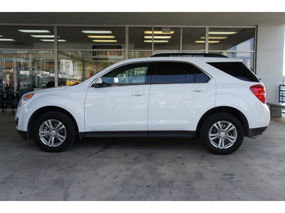chevrolet equinox 2011 white lt gasoline 4 cylinders front wheel drive automatic 78216