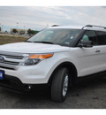 ford explorer 2012 white suv xlt gasoline 6 cylinders 2 wheel drive automatic 78861