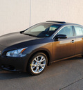 nissan maxima 2012 dk  brown sedan 3 5 s gasoline 6 cylinders front wheel drive cont  variable trans  75150