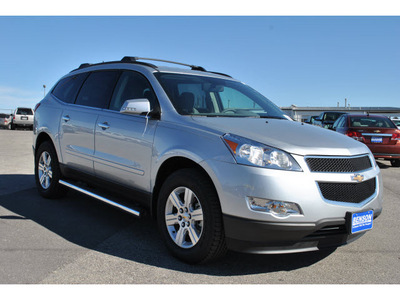 chevrolet traverse 2012 silver lt gasoline 6 cylinders front wheel drive automatic 78216